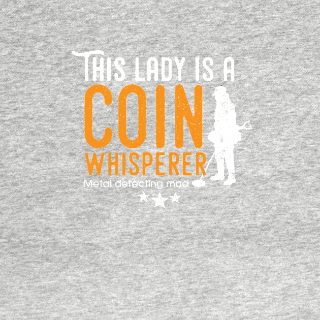 Coin collector tshirt, fun metal detecting tshirt for the ladies by Diggertees4u